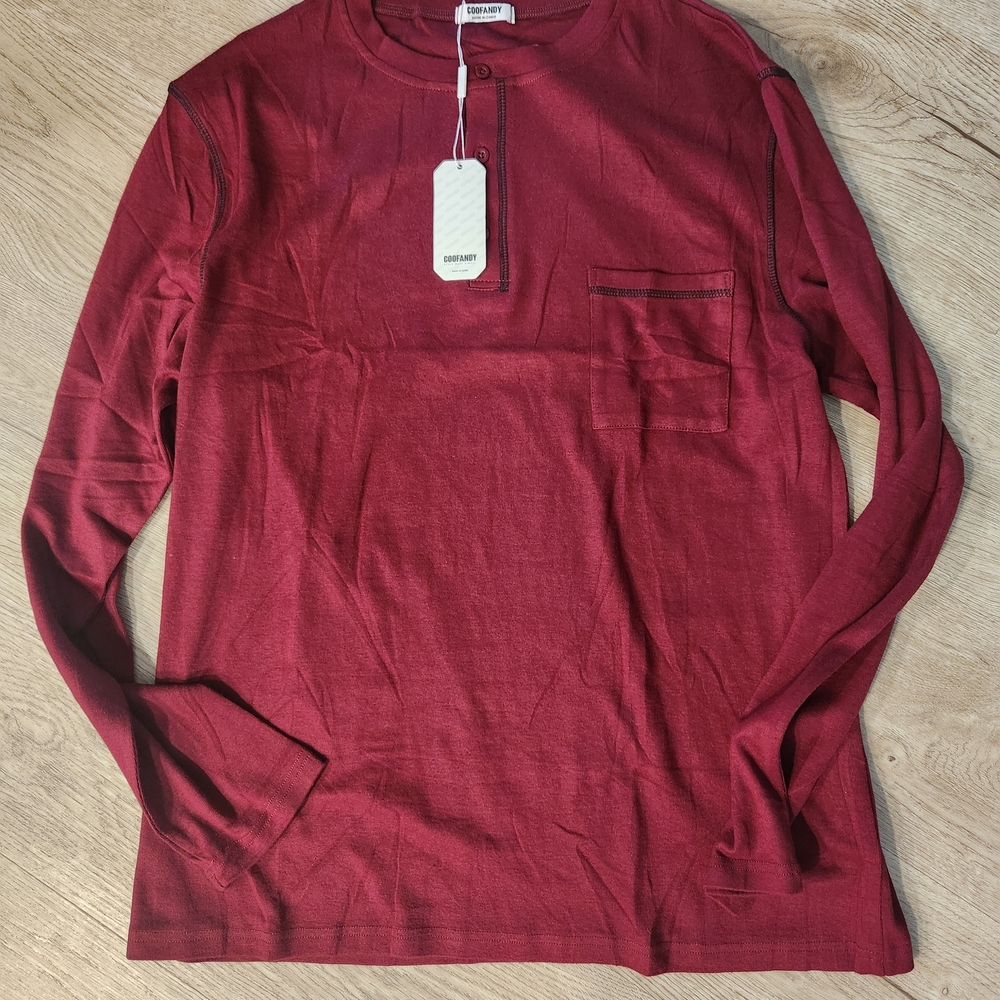 Red Long Sleeve Shirt